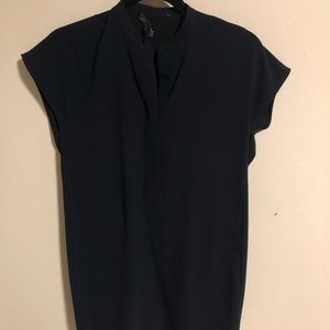 VINCE navy shift dress